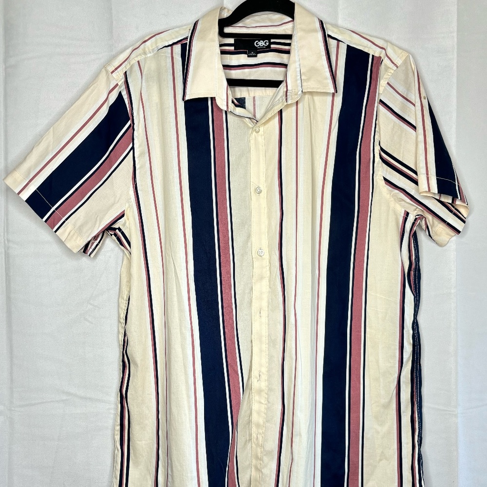 GBG Los Angeles Button Down T-shirt